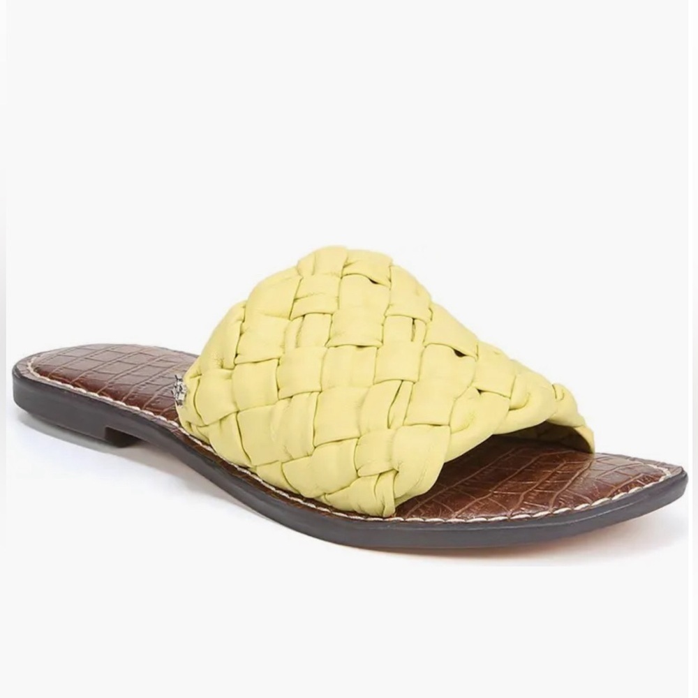 NIB Sam Edelman Size 8M Griffin Sandals Butter Leather